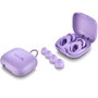 NGS NOON PURPLE Tapones de silicona con reducción de ruido, Púrpura